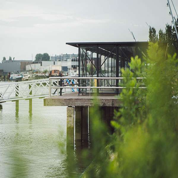 Rotterdam Water Taxi Passenger Waiting Shelter